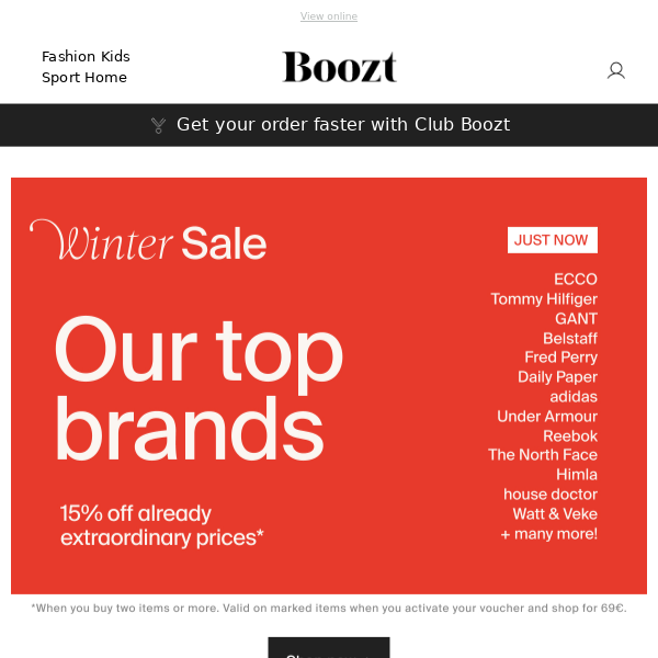 Boozt - Latest Emails, Sales & Deals