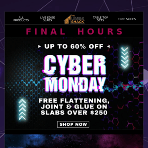 Only a few hours left for Cyber Monday savings 💻