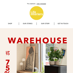Our FINAL Sydney Warehouse Sale 💛
