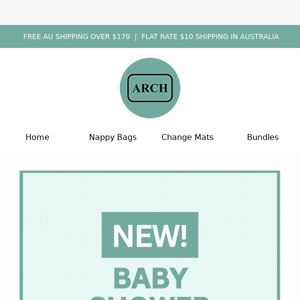 New Baby Shower Bundles + A FREE Soft Leather Wallet 👶