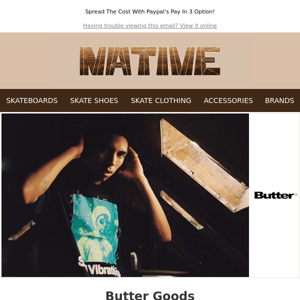 New In | Butter Goods |  Polar Ville Wester | Blast Skates | Beanies