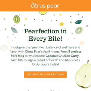 Pearfection in Every Bite! 🍐