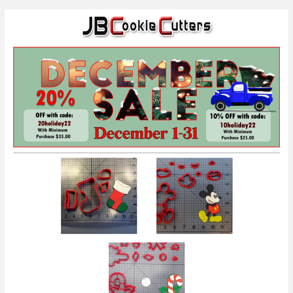 ⛄ December Sale 20% Off!!