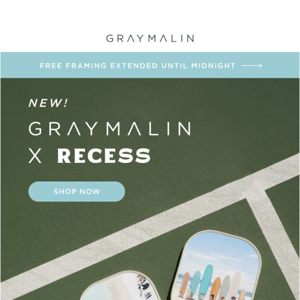 Gray Malin x Recess Pickleball