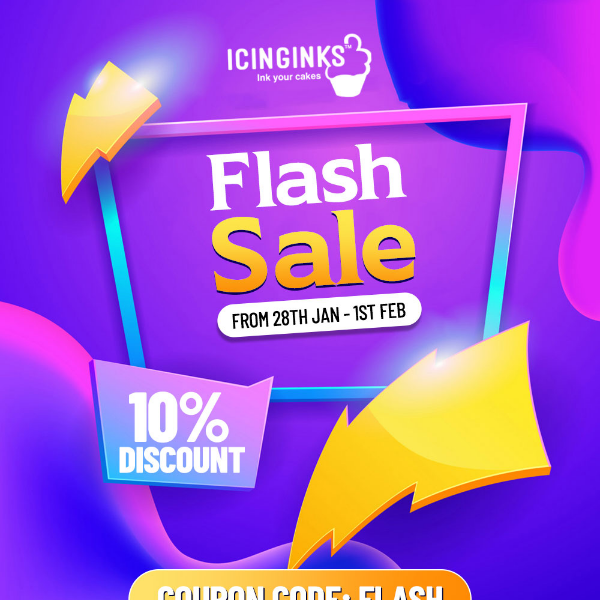 Icingins FLASH Sale Limited time only