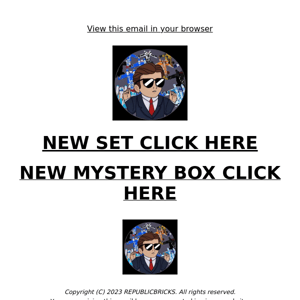 NEW SET AND MYSTERY BOX!