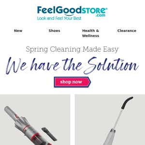 Spring Cleaning Made Easy...We have the Solution!