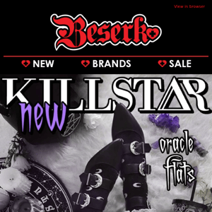❤️ New Killstar ✨ + Irregular Choice 🎀 + Rude Cosmetics 💖 + More!