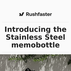 Introducing the Stainless Steel memobottle