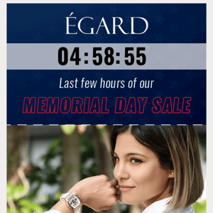 ⏰ Memorial Day Sale Almost Over!