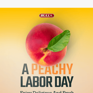 Yum! Peaches for Labor Day