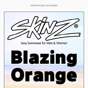 Blazing Orange is back in stock! 🍊