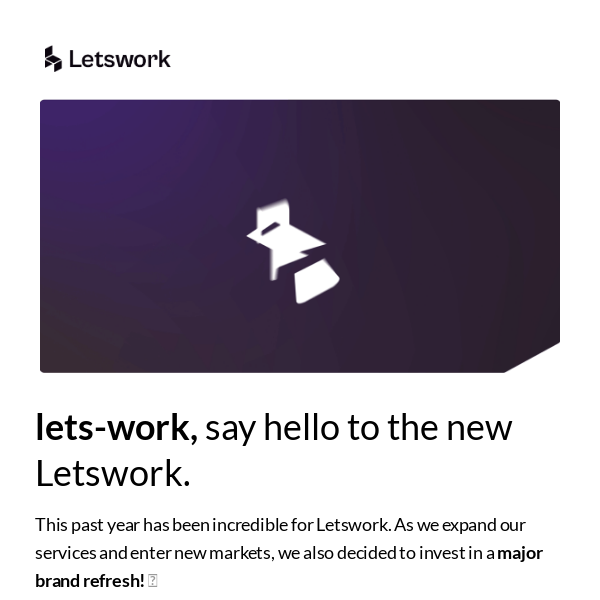 Introducing the NEW Letswork! 🤩