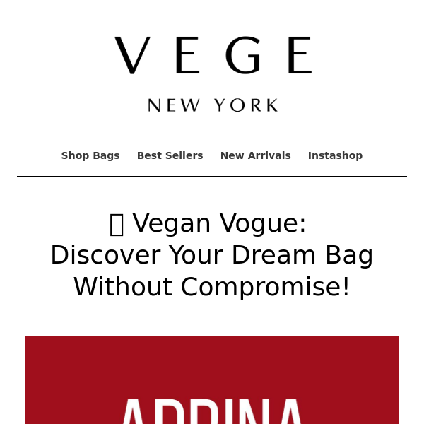 💞 Vegan Vogue: Discover Your Dream Bag Without Compromise!