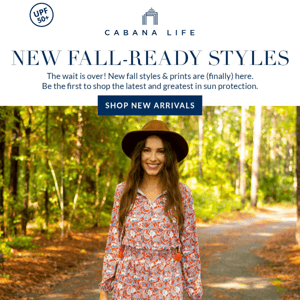 Fall is here. And so are new arrivals! 🧡