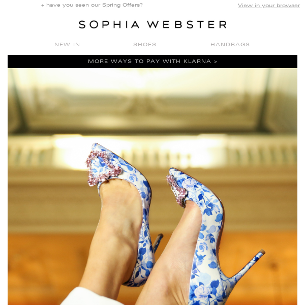 Sophia webster crown on sale shoes