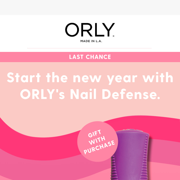 Last Call On Your Bottle Of Nail Defense!