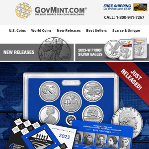 A New U.S. Mint Release: American Women Quarters Proof Set and More!