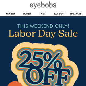 🛒🏷️25% off for our Labor Day Sale is happening RIGHT NOW!🏷️🛒