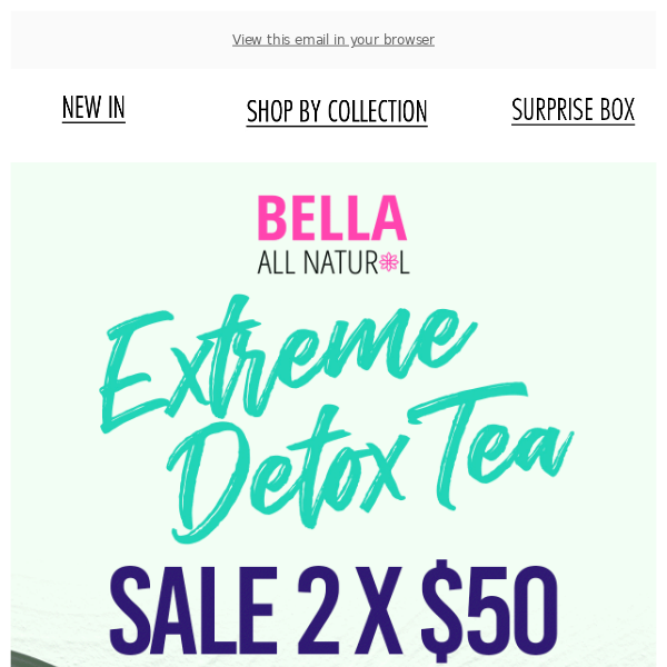 EXTREME DETOX TEA 2 X $50 🤩