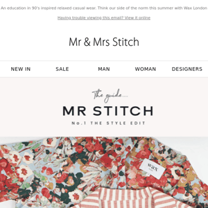 Discover Wax London with Mr Stitch