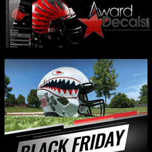 35% Off All Decals EARLY Black Friday SALE!