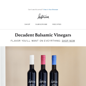 Balsamic Vinegar at its Best 🏆