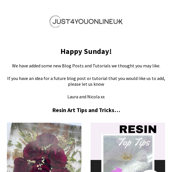 Resin Art Top Tips ⭐️