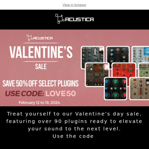 ❤️ Love is in the air, and so are the savings! 