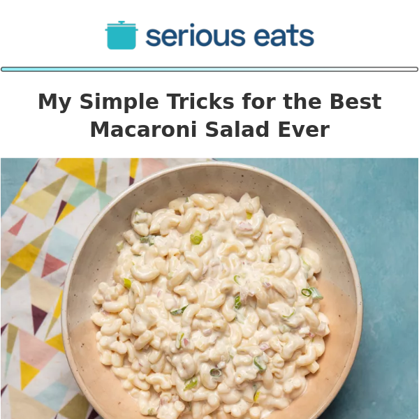 My Simple Tricks for the Best Macaroni Salad Ever