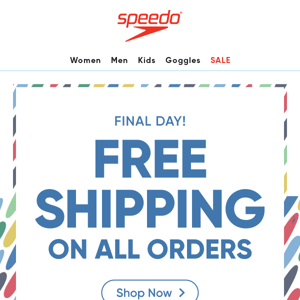 Don't miss FREE shipping sitewide.