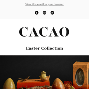 Discover Our Easter Chocolate Range 🐣