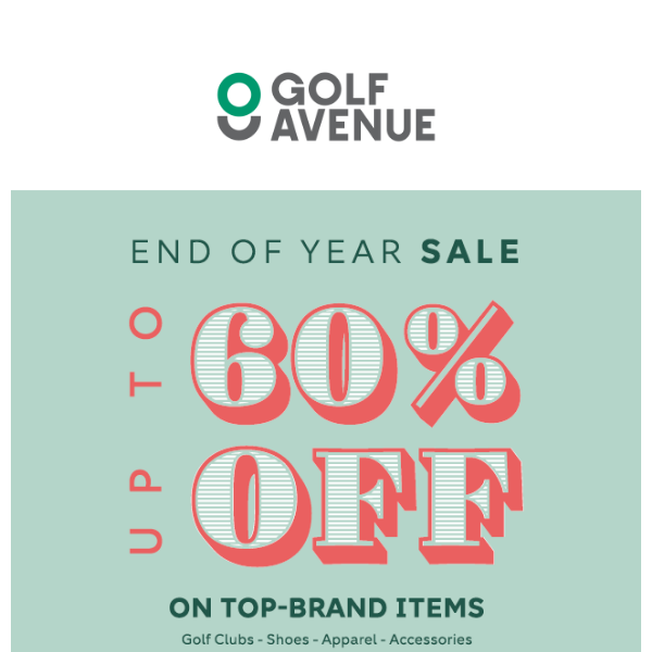 END OF YEAR SALE. Save now