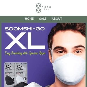 ❤️HALF PRICE For XL Soomshi-Go KF94❤️