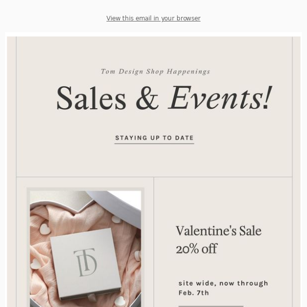 Valentine's Sale + Galentine's Night!