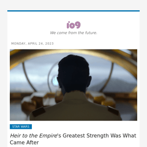 Heir to the Empire's Greatest Strength Was What Came After