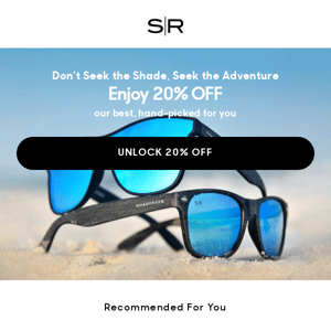 Your 20% Off High-Quality Shades