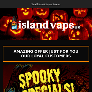 Amazing offer just for you 👻