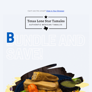 Save $$ on our 🐔 Tamales