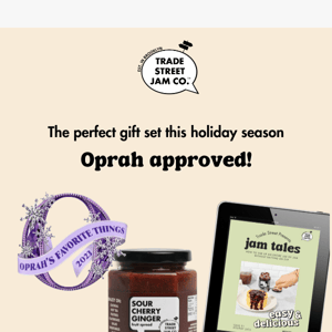 We made it on Oprah's Favorite Things!