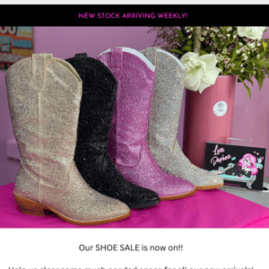 Shop our SHOE SALE!! 👠😍