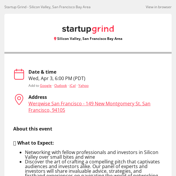 Startup Grind, join us for Female Founders Night