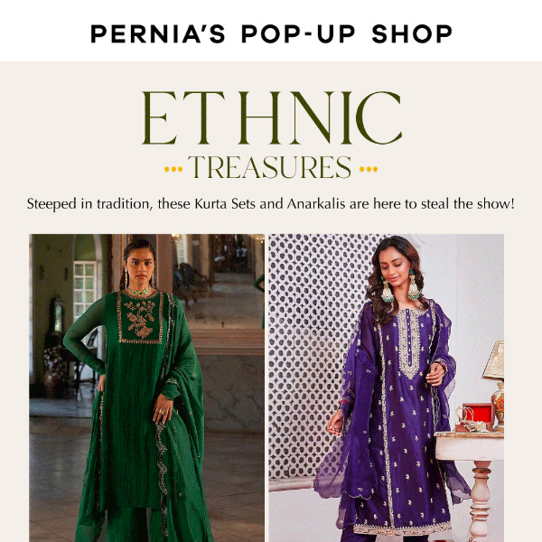 Need some ethnic flair in your life? We've got you!