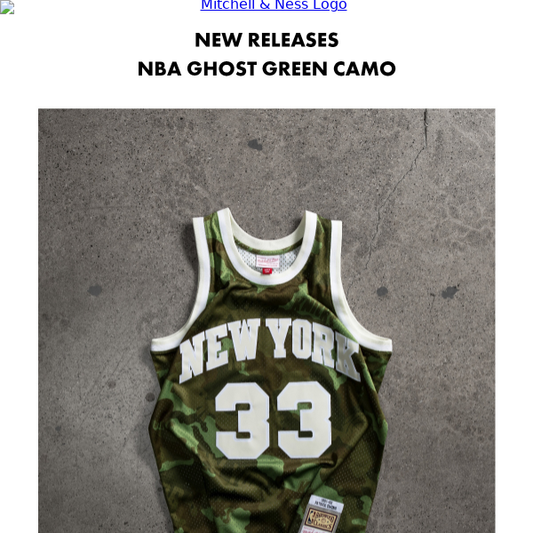 New NBA Ghost Green Camo Jerseys, Shorts & Hats 👀🏀 - Mitchell And Ness