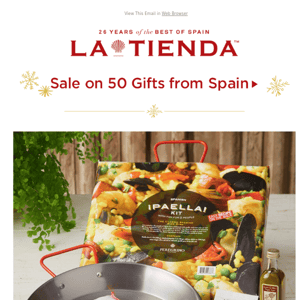 Gourmet Gift Guide & Sale on 50 Gifts from Spain