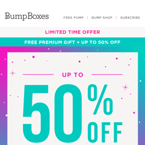 Your FREE Gift is waiting + up to 50% Off