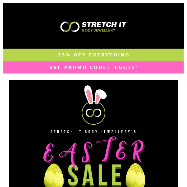 🐰 SIBJ's Easter Sale is Now Live!