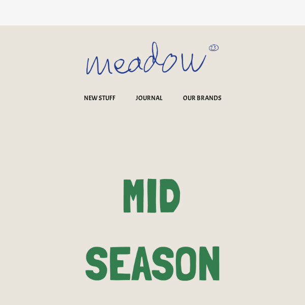 MID SEASON SALE - up to 40%!