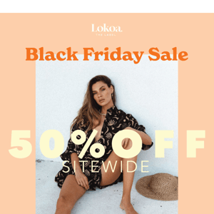 Our BIGGEST SALE of the year is HERE! 💥 SHOP 50% OFF SITEWIDE