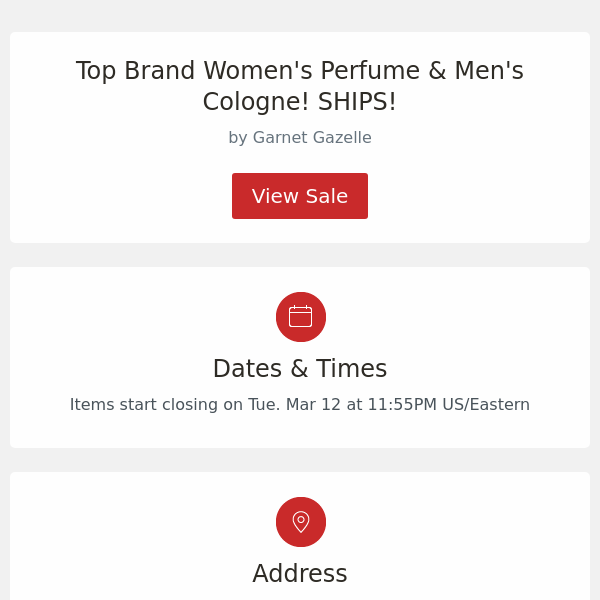 Top Brand Women's Perfume & Men's Cologne! SHIPS!